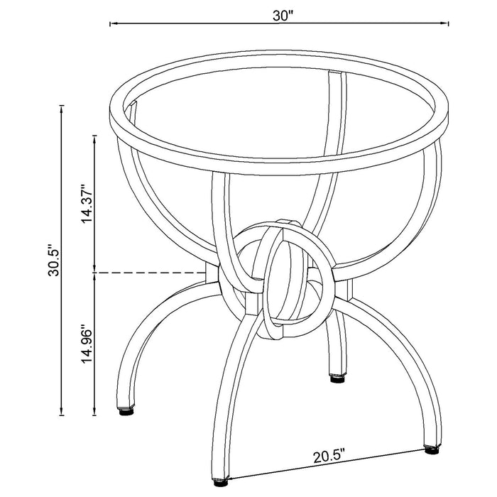 Aviano Dining Table Base