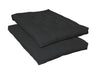 7" Deluxe Futon Pad Black image