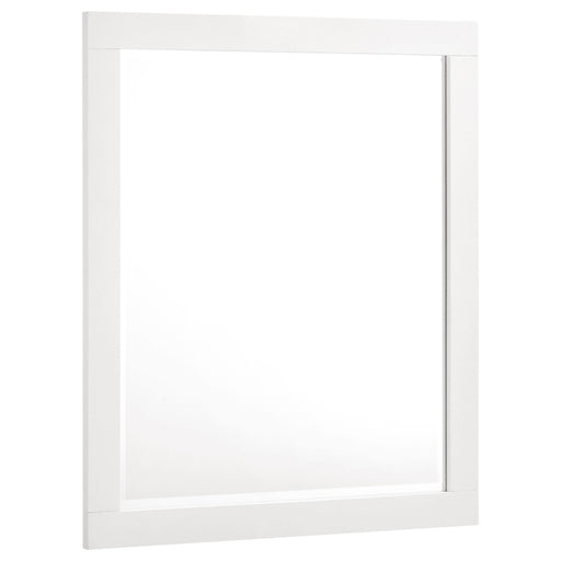 Jessica Rectangular Dresser Mirror White image