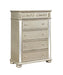 Heidi 5-drawer Chest Metallic Platinum image