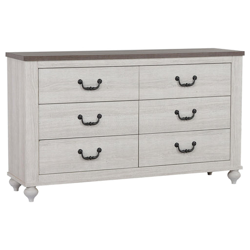 Stillwood 6-drawer Dresser Vintage Linen image