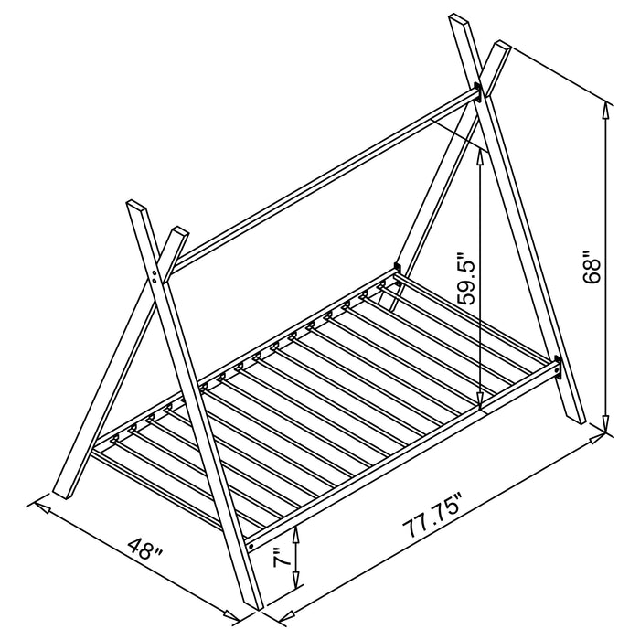 Fultonville Twin Bed