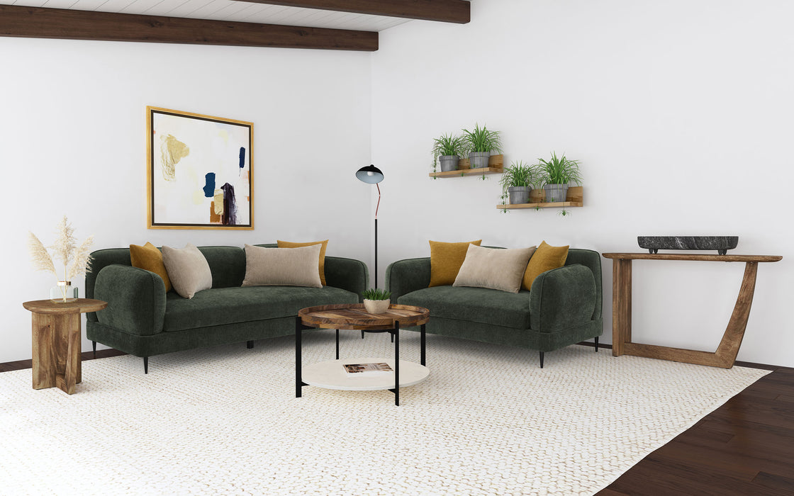 Jade Stationary Loveseat