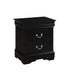 Louis Philippe Black Nightstand image