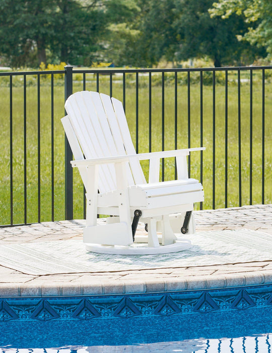 Hyland wave Outdoor Swivel Glider Chair