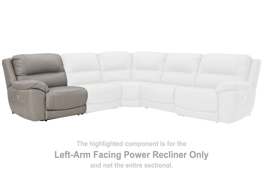 Dunleith Power Reclining Sectional