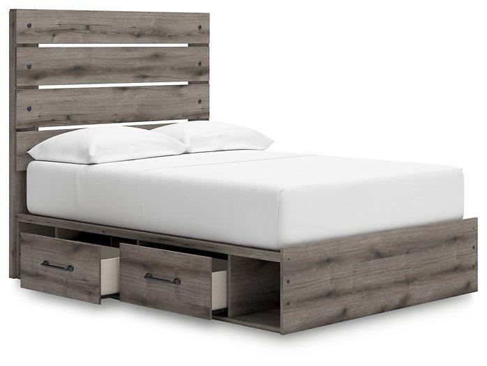 Graystorm Bed with Storage