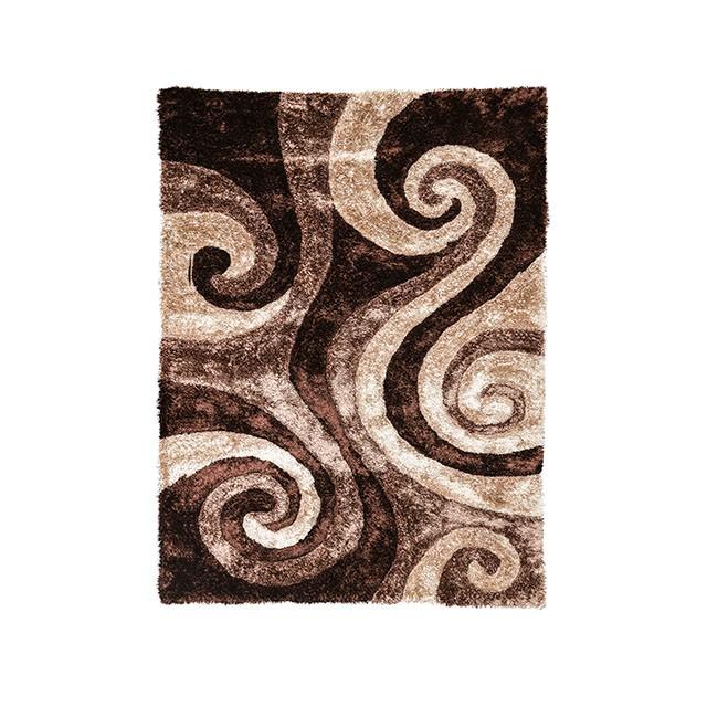 Fermont Brown Beige 5' X 8' Area Rug