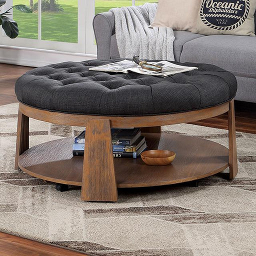 GUIS Round Coffee Table, Dark Gray image