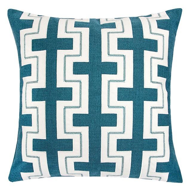 Kari Teal 20" X 20" Pillow, Turquoise image