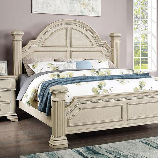 PAMPHILOS Queen Bed, White image