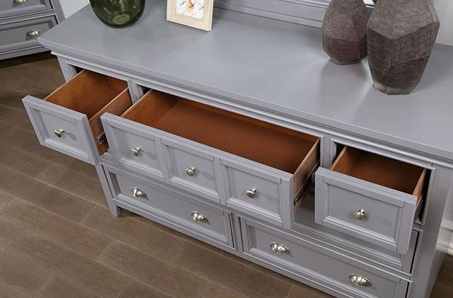 CASTLILE Dresser, Gray